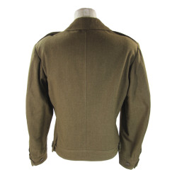 Jacket, Ike, Pfc. Glenn Stiarwalt, 2nd Inf. Reg., 5th Infantry Division, ETO