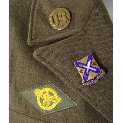 Jacket, Ike, Pfc. Glenn Stiarwalt, 2nd Inf. Reg., 5th Infantry Division, ETO