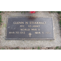 Jacket, Ike, Pfc. Glenn Stiarwalt, 2nd Inf. Reg., 5th Infantry Division, ETO