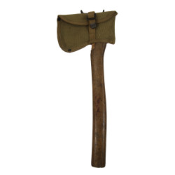 Axe, Intrenching, M-1910, with Carrier, 1918-1944, Normandy