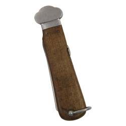Couteau à gravité, Luftwaffe, 1er modèle, SMF Solingen Rostfrei, Normandie