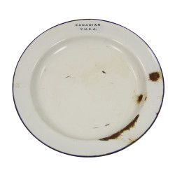 Assiette canadienne, YMCA, Normandie