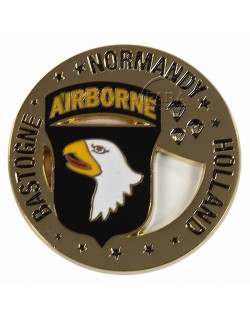 Pièce commémorative, 101e Airborne drapeau