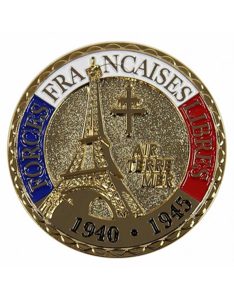 Pièce commémorative, France Libre