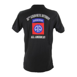 Polo, black, 82nd Airborne Division, type I