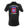 Polo, black, 82nd Airborne Division, type I
