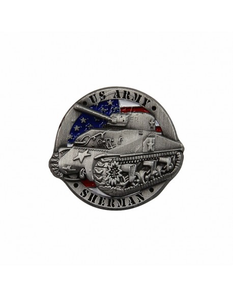 Pin's US Army Sherman