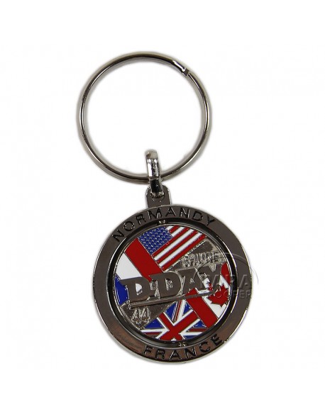 Porte-clés D-Day, rotatif