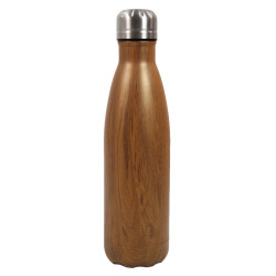 Bouteille isotherme en bois, D-Day 6 juin