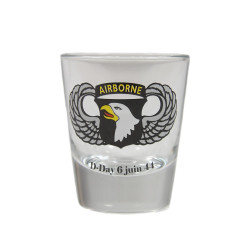 Shot glass, D-Day 6 juin 1944, 101st AB. Div.