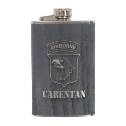 Flask, 101st Airborne, Wood-slate