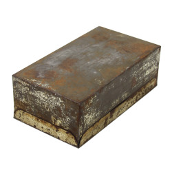 Boîte britannique, Lifeboat and Raft Rations, 48 biscuits, vide, Normandie