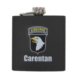 Flask, Black, Carentan, Soft Touch