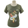 T-shirt, femme, Pin-up