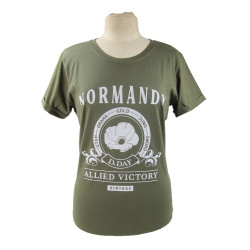 T-shirt, Women, Poppy, Normandy