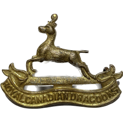 Cap badge, Royal Canadian Dragoons, Italy