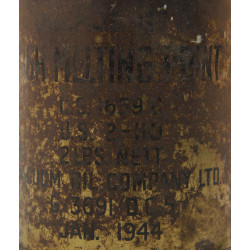 Bidon d'huile, Vacuum Oil Company, Ltd., 1944, Normandie