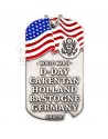 Plaque d'identité D-Day, 101e Airborne