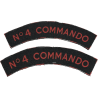 Titles, N°4 Commando, Printed, Pair