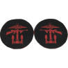 Titles, Combined Operations, Printed (Round), Pair