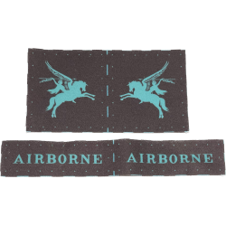 Set, British Insignias, Pegasus/Airborne, Printed