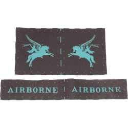 Set d'insignes britanniques, Pégase/Airborne, imprimés