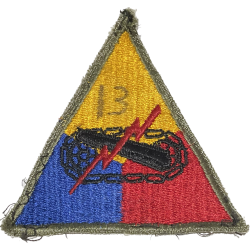 Insigne, 13th Armored Division