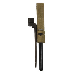 Baïonnette clou canadienne, No. 4 Mk II, Canadian Arsenals, fourreau en bakélite