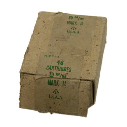 Box, Ammunition, 9mm Mk Iz, British