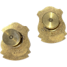 Distinctive Insignias, Pair,147th Field Artillery Regiment, New Guinea