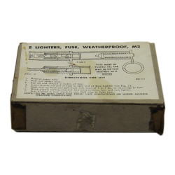 Box, Lighters, Fuse, Weatherproof, M2, Demolition