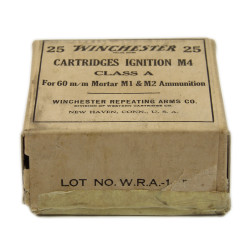Boîte de cartouches de propulsion M4, pour mortier de 60 mm