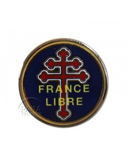 Crest métallique  France Libre