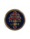 Crest métallique  France Libre