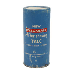 Boîte de talc après-rasage, WILLIAMS, 3 oz.