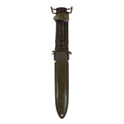 Knife, Trench, USM3, IMPERIAL on Blade, Co. C, 142d Signal Bn., 2nd Armored Division
