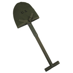 T-Shovel, US Army, M-1910 + Cover