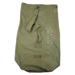 Bag, Duffle, US Navy, S1c George Hilton, LCI-356, Iwo Jima & Okinawa