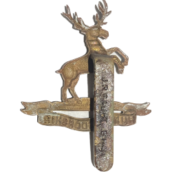 Cap Badge, The Huntingdonshire Regiment, J.R. Gaunt BHM
