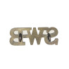 Brass title, The South Wales Borderers, WWI