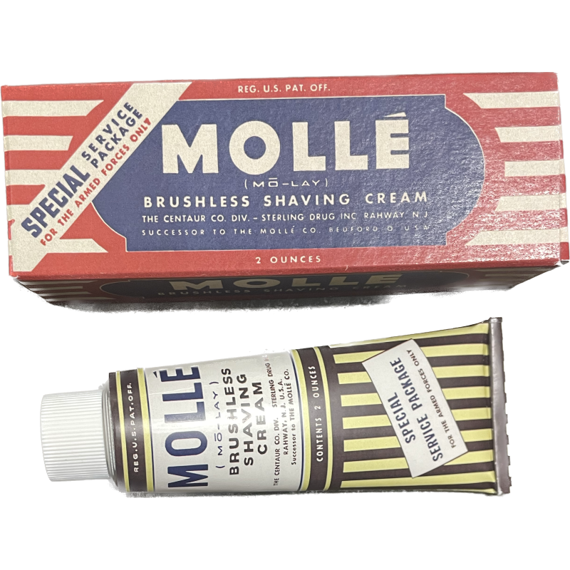 Mousse à raser, MOLLÉ