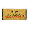 Emballage de TNT, 1/2 Pound, vide, démolition, Normandie