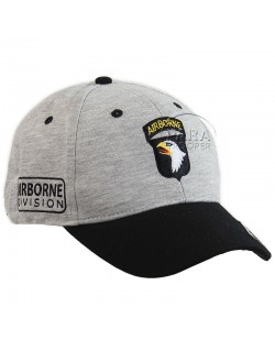 Cap, Baseball, 101st Airborne, grey