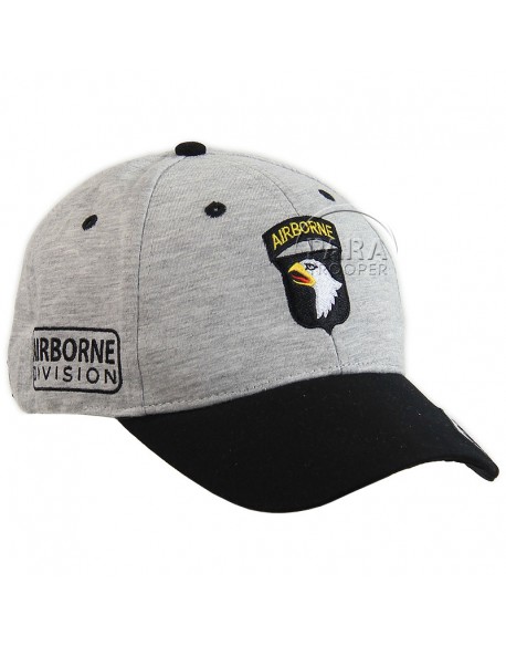 Casquette 101e Airborne, grise