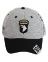 Casquette 101e Airborne, grise