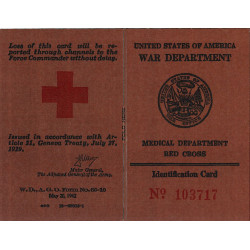Card, Identification, Medical Department
