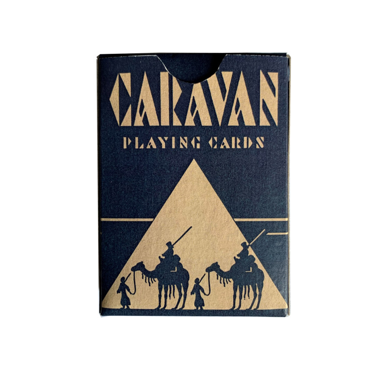 Jeu de cartes à jouer, Caravan, bleu