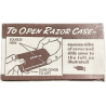 Razor, Safety, Two piece type, GEM Junior