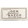 Rasoir de sureté, GEM Junior