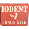 Tube, Cream, Dental, IODENT